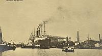 Damals wars: Vulcan-Werft in Stettin. Hier wurde 1940 die Barkasse 