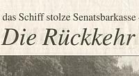 Der Beginn unserer Lübeck-Rundfahrten mit der Gaby Stühff 