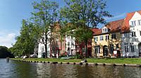 An der Obertrave in Lübeck